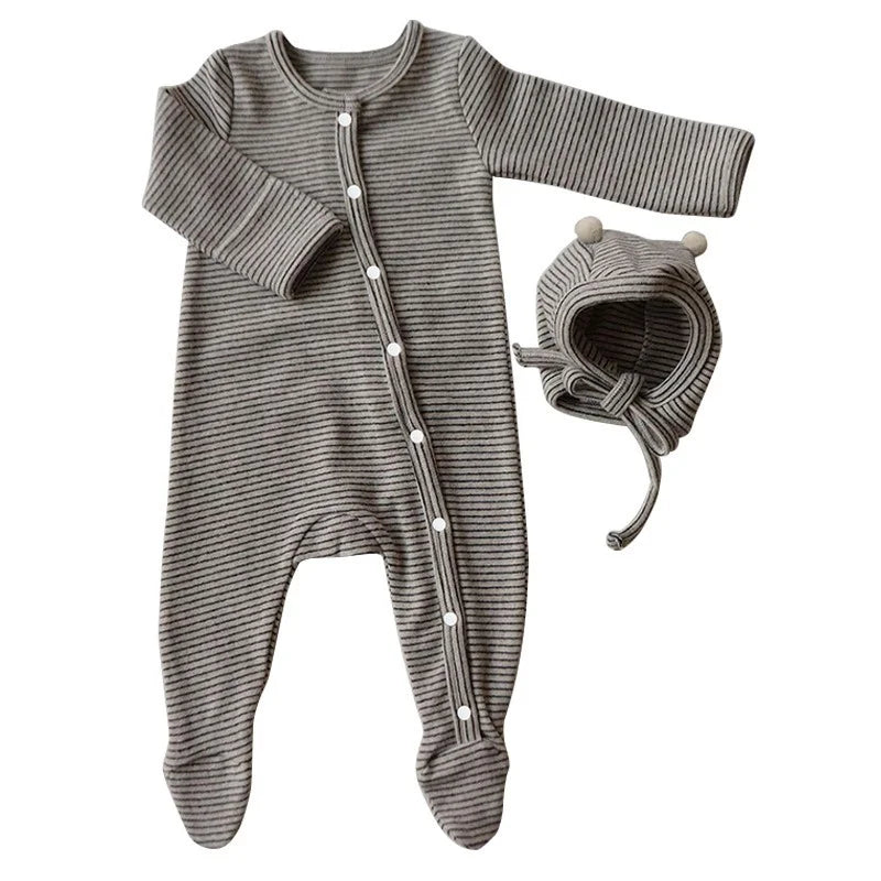 0-24M CANTREE Baby Rompers: Cozy Cotton Comfort for Your Little One