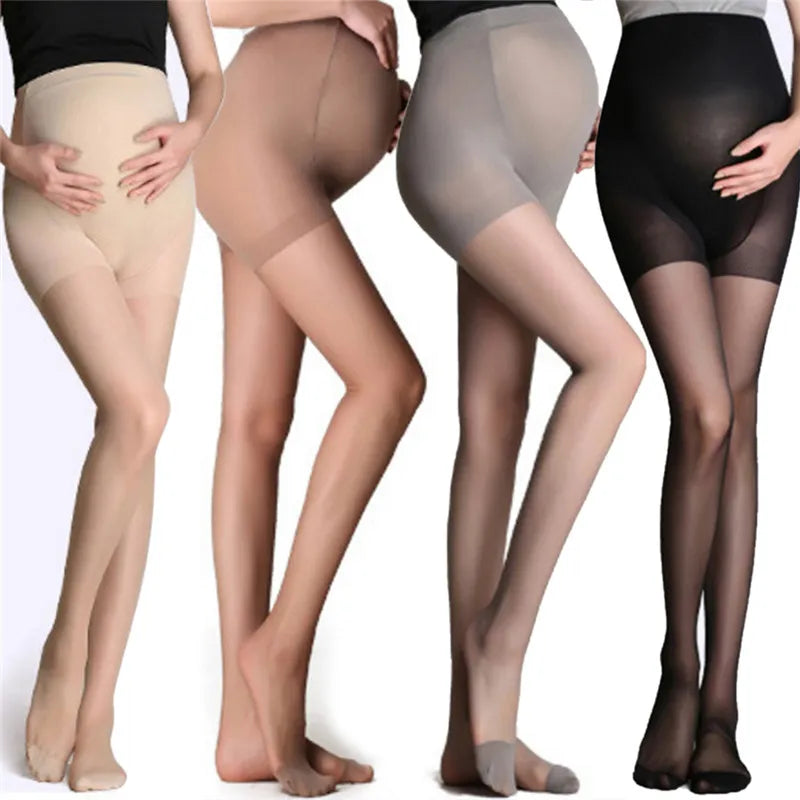 Adjustable Ultra Thin Tights Stockings High Elastic Leggings Ummer Maternity Pregnant Women Pregnancy Pantyhose