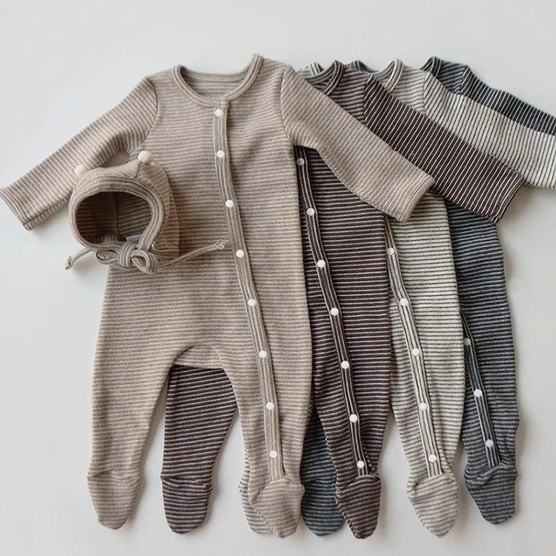 0-24M CANTREE Baby Rompers: Cozy Cotton Comfort for Your Little One