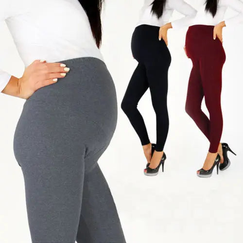 Maternity Warm Trousers For Pregnant Women Pregnant Pants Pregnancy Clothes Spring Summer Maternity High Waist Trousers