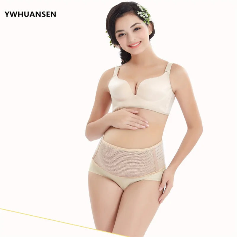 YWHUANSEN Spuc Belt Maternity Pregnancy Antenatal Bandage Belly Band Back Support Belt Postpartum Belt Girdle For Pregnant Women