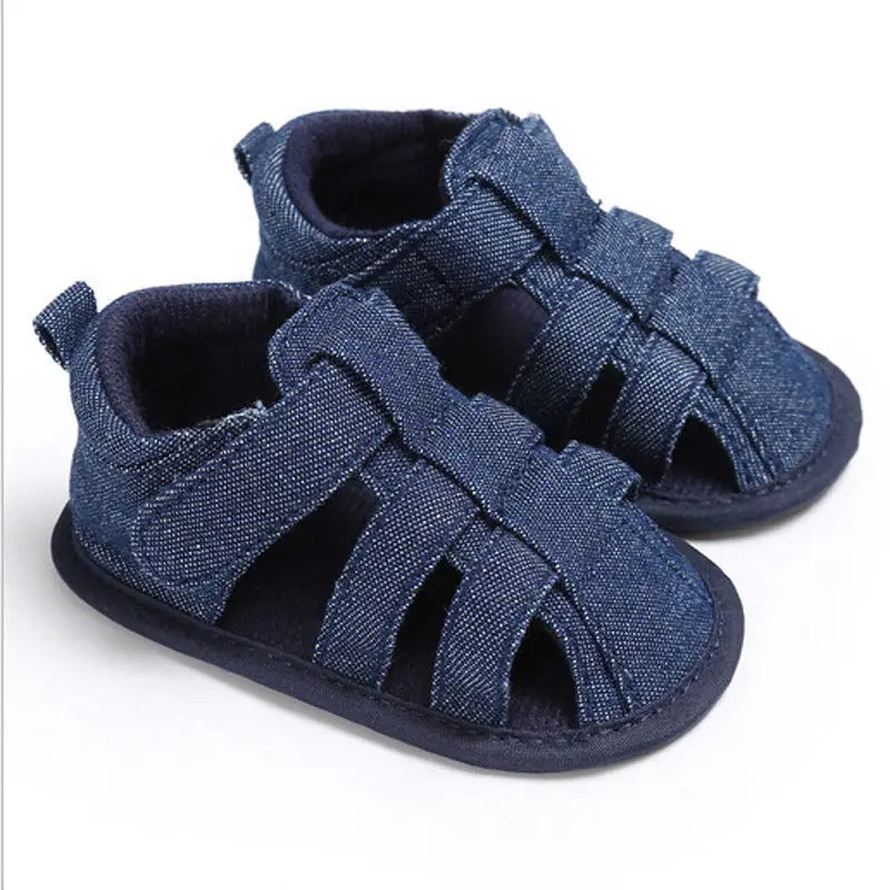 2018 Brand New Toddler Infant Newborn Kids Baby Boys Canvas Soft Sole Crib Sneakers Sandals Shoes Fashion Baby Shoes