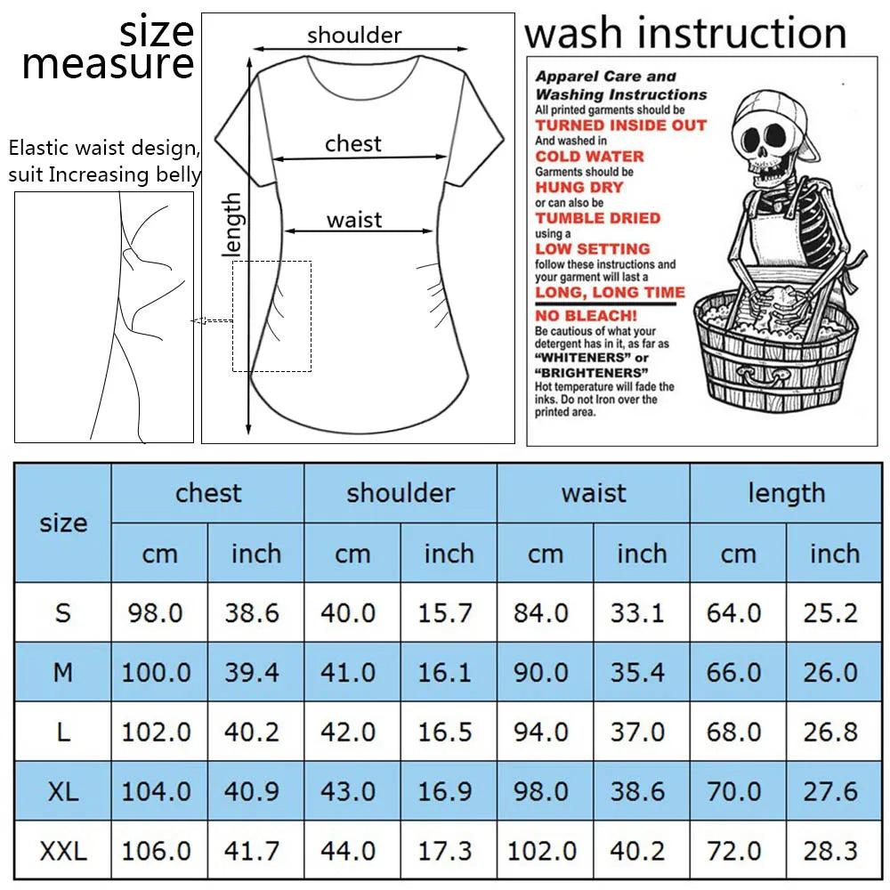 Summer Fashion Pregnant Woman Clothes Maternity Baby Peeking Sweatshirt Funny Zip Print O-Neck Hot Sale Pregnancy Tops Outfits