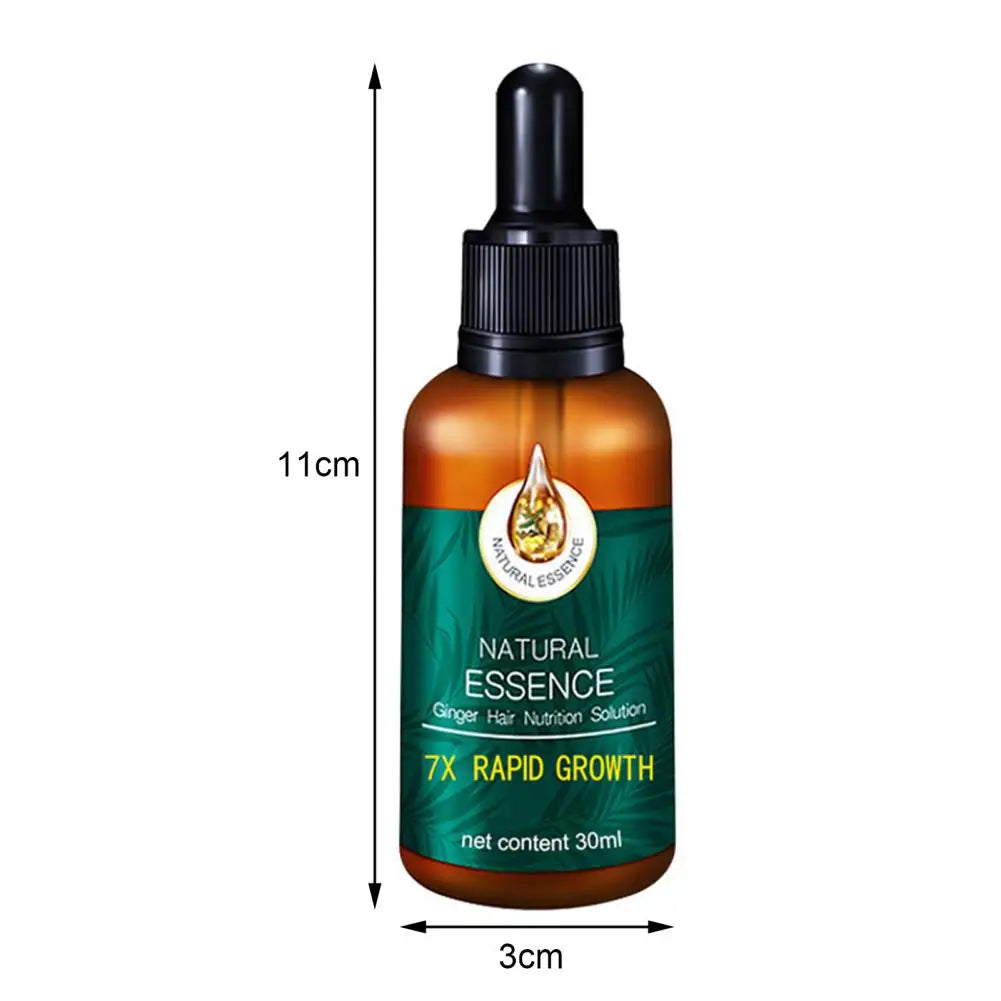 Ginger Anti-Hair Loss Essential Oil Dredges Hair Follicles Hair Growth Serum Hair Treatement Oil