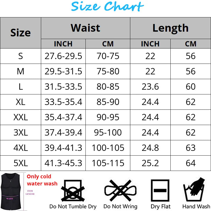 CXZD Men Waist Trainer Vest for Weight loss Hot Neoprene Corset Body Shaper Zipper Sauna Tank Top Workout Shapers Shirt Shapers