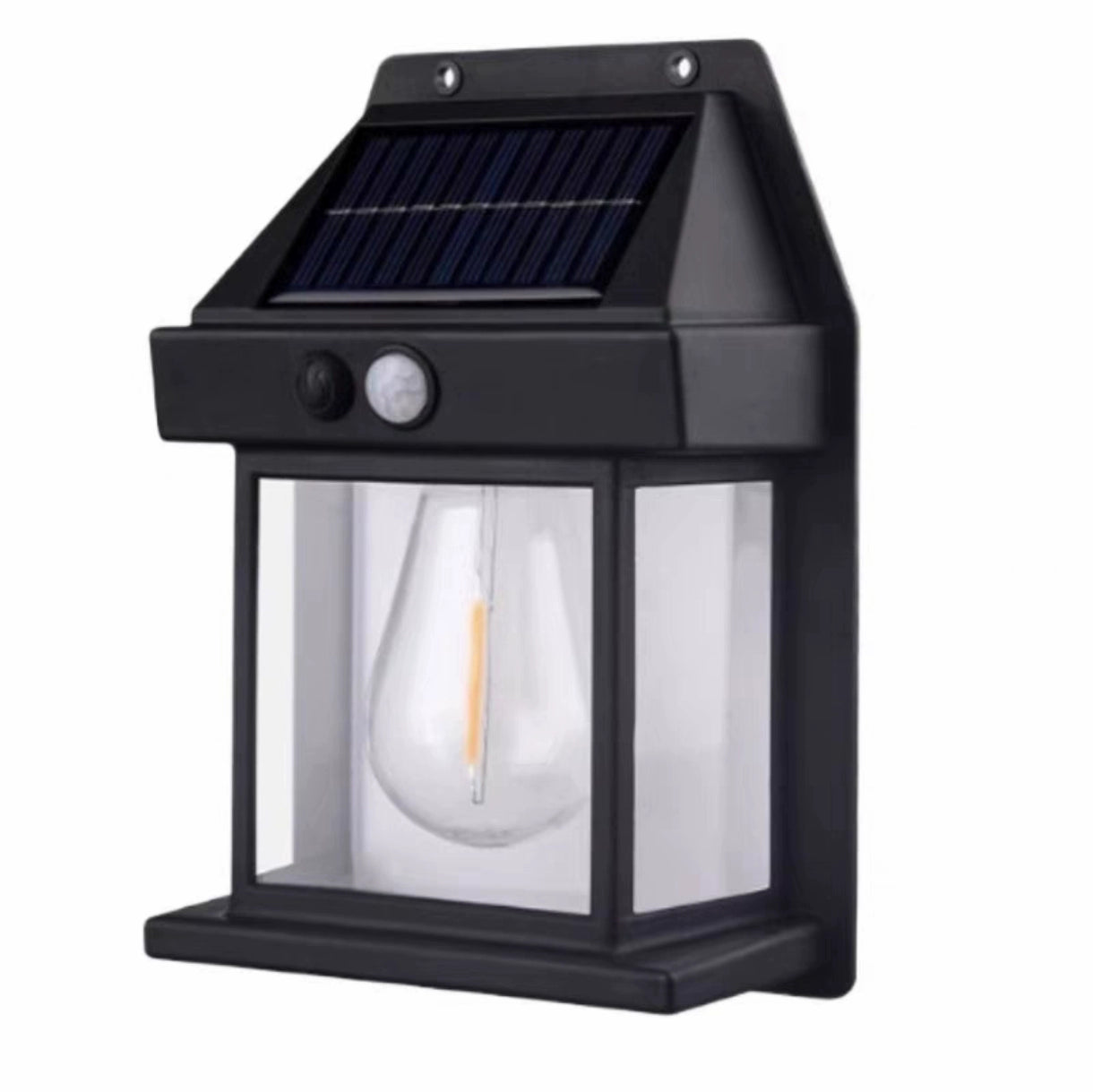 New Arrival Outdoor Solar Wall Lamp Outdoor Waterproof Tungsten Lamp Sensor Garden Lamp Garden House Small Night Lamp Lighting