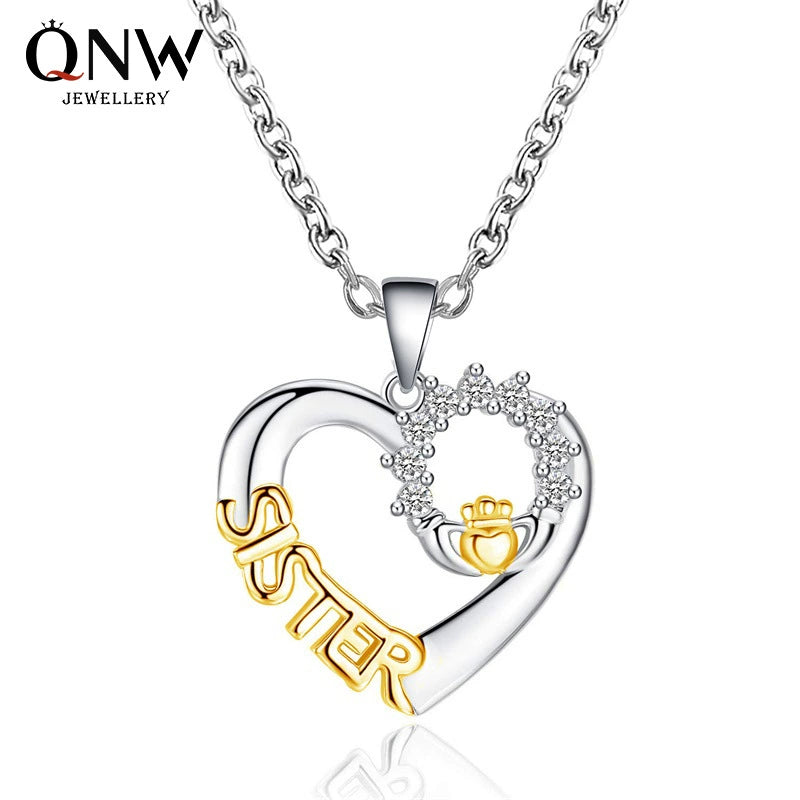 Women's Creative Zircon All Match Personality Pendant Necklace