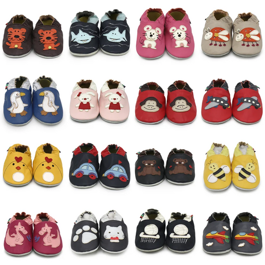 002Carozoo New Sheepskin Leather Baby Boy & Girl Shoes