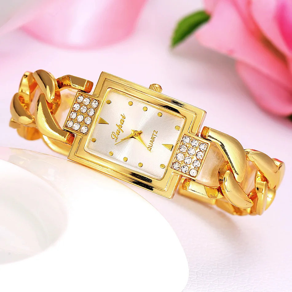 Lvpai Hot Sale Rose Gold Women Bracelet Watch Quartz Wristwatches Women Fashion Luxury Watch Women Dress Reloj Mujer RelóGio