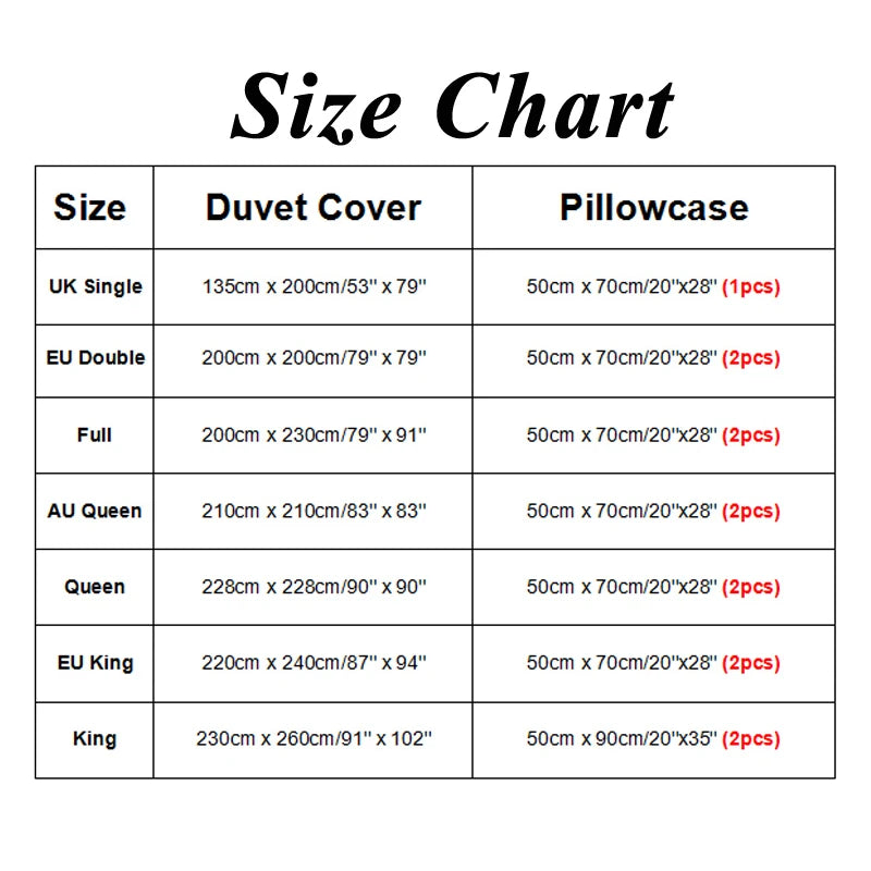 2/3pcs Set Duvet Cover Set Light Weight Breathable Soft Bedding Comforter Cover with Envelop Pillwcase