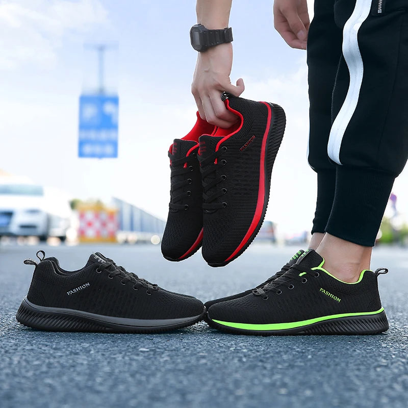 Hot Selling Light Running Shoes Men's and Women's Breathable Couple Running Shoe Walking Jogging Training Shoe Plus Size 35-48