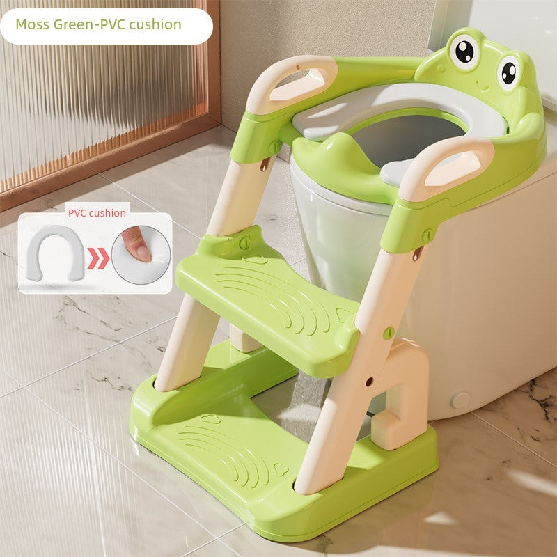 Staircase Style Girl Pad Cover Potty Seat Children's Toilet