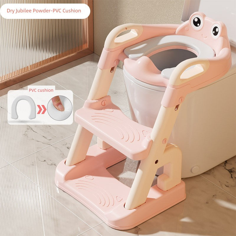 Staircase Style Girl Pad Cover Potty Seat Children's Toilet