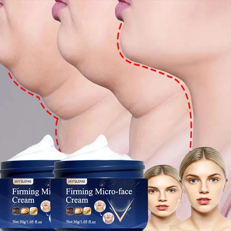 V-Shape Slimming Cream Firming Anti-aging Face-lift Removal Masseter Muscle Double Chin Face Fat Burning Anti-aging Products 30g