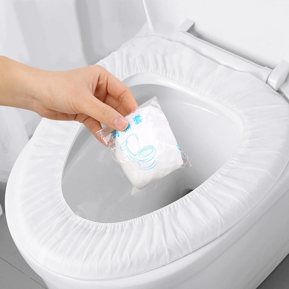 Disposable Non-Woven Fabric Toilet Seat Covers: Hygienic and Eco-Friendly Travel Essential