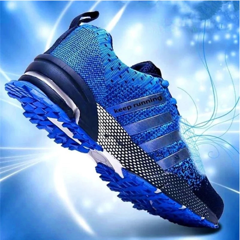 New Men Running Shoes Breathable Outdoor Sports Shoes Lightweight Sneakers for Women Comfortable Athletic Training Footwear