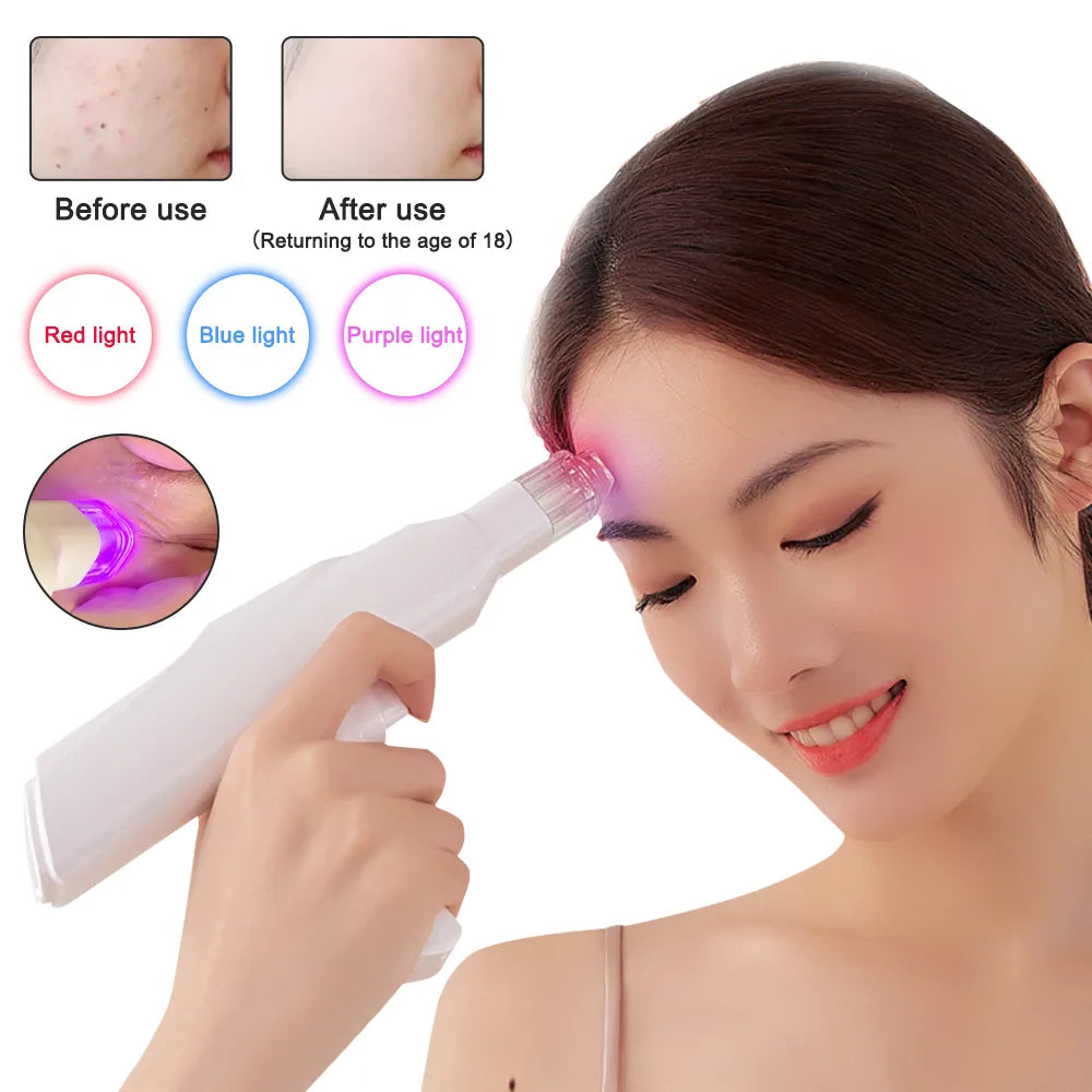 3 Modes Skin Care Massager for Face Mouisture Replenishment Skincare Tightening Rejuvenation Facial Lifting Nanometer Machine