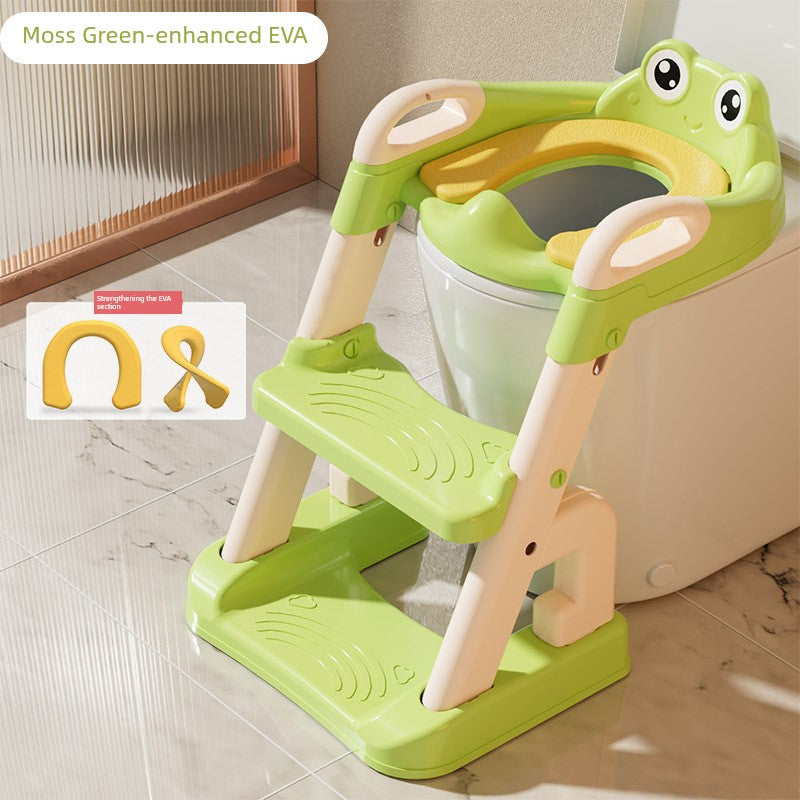 Staircase Style Girl Pad Cover Potty Seat Children's Toilet