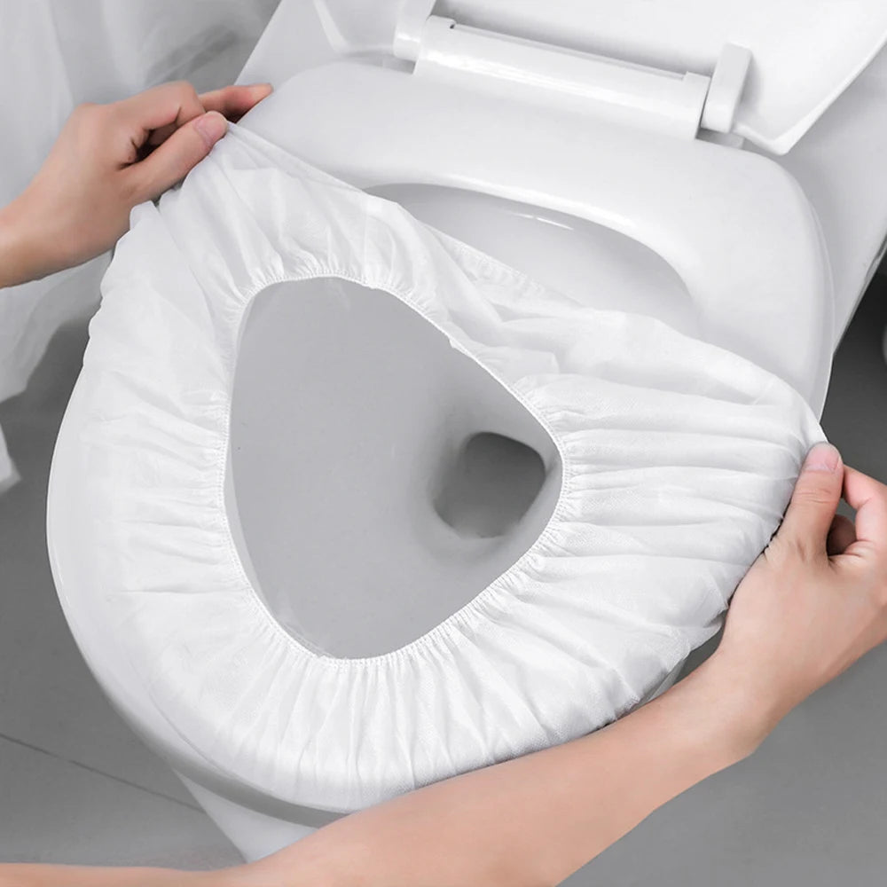 Disposable Non-Woven Fabric Toilet Seat Covers: Hygienic and Eco-Friendly Travel Essential