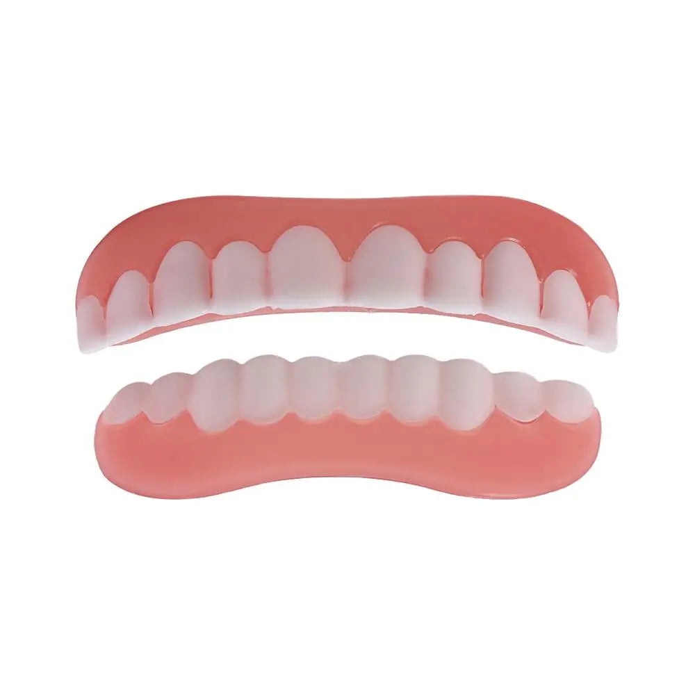 with Filling Teeth Glue False Teeth Smile Oral Care Teeth Braces Silicone Whitening Upper Lower Veneers Teeth Teeth Makeup