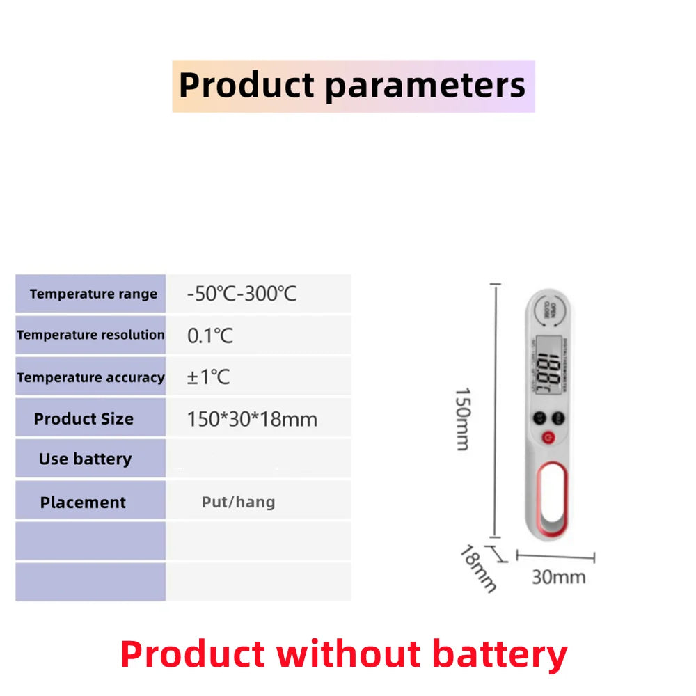 Digital Meat Thermometer Cooking Food Kitchen BBQ Probe Water Milk Oil Liquid Oven Digital Temperaure Sensor Meter Thermocouple