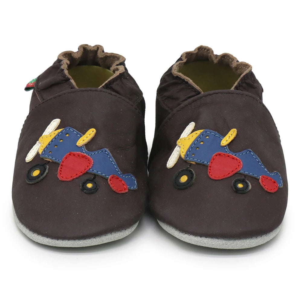 002Carozoo New Sheepskin Leather Baby Boy & Girl Shoes