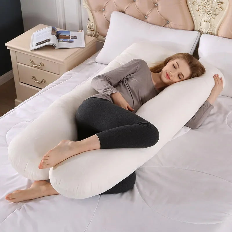 46in x 26in Pillow for Pregnant Women  Soft Cushions for Pregnancy and Breastfeeding Support