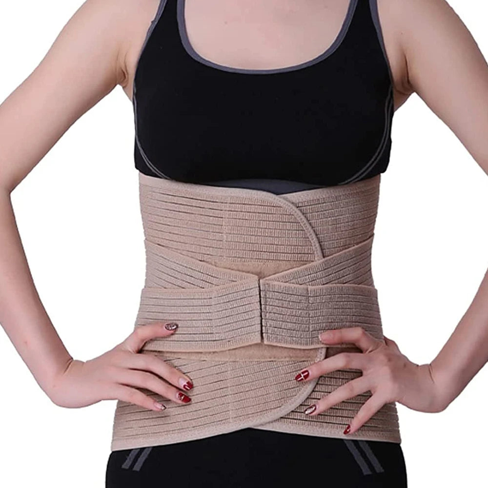 BYEPAIN  Adjustable Pull Lumbar Support Lower Brace Pain Relief Waist Band M-XL Size, Unisex Back Belt Lumbar from Back Pain