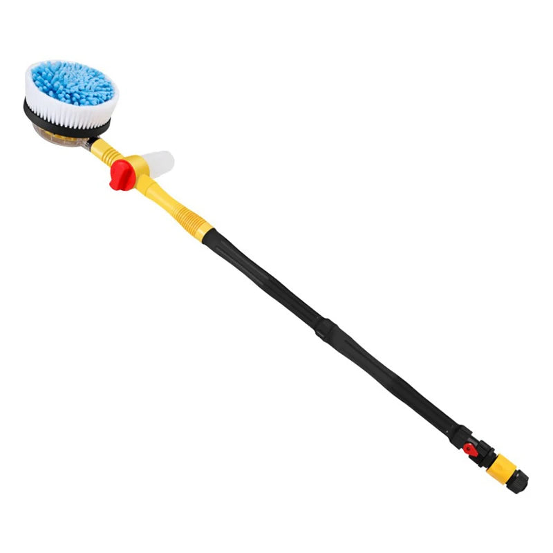 5Pcs/Set Car Cleaning Brush Car Wash Foam Brush Automatic Rotary Long Handle Cleaning Mop Chenille Broom Cleaning Tools