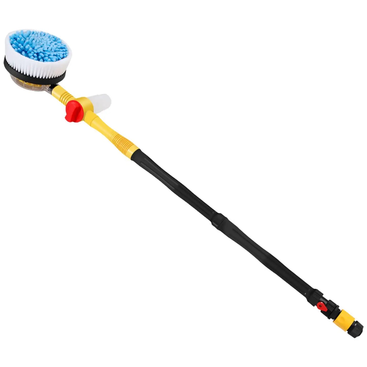 Auto rotating car Wash Brush Kit Adjustable 360 Degree Quick Connect Scrubber Fit for