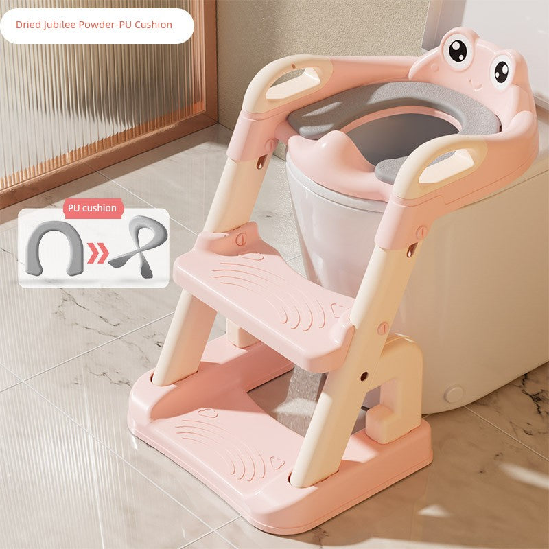 Staircase Style Girl Pad Cover Potty Seat Children's Toilet