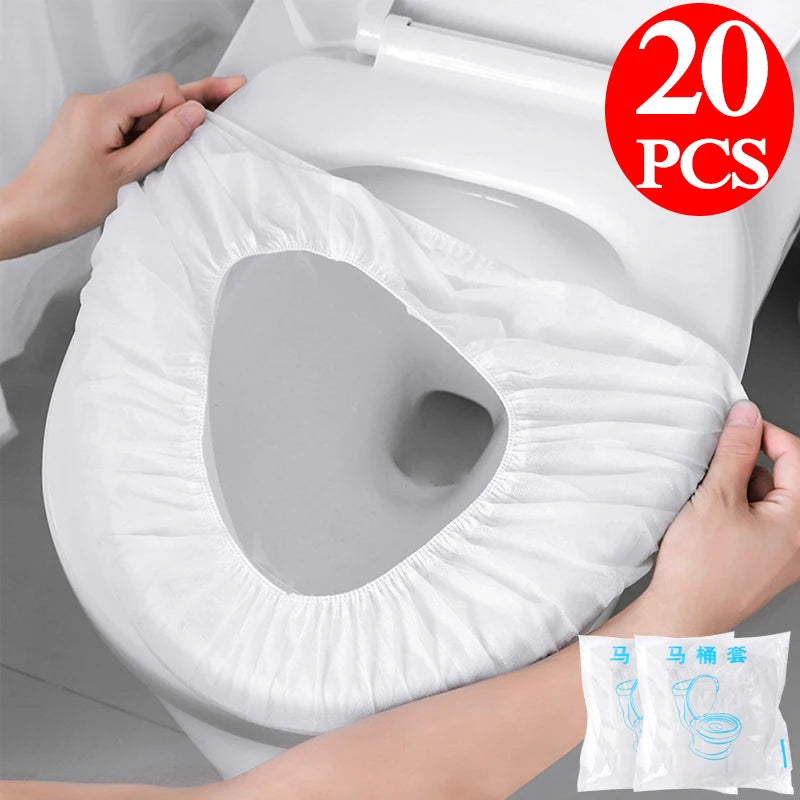 Disposable Non-Woven Fabric Toilet Seat Covers: Hygienic and Eco-Friendly Travel Essential