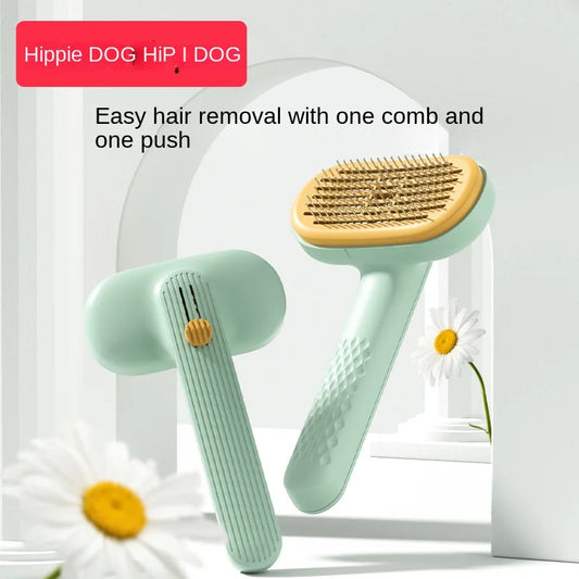 Dog Hair Remover Comb Cat Dog Hair Grooming And Care Brush For Long Hair Dog Pet Removes Hairs Cleaning Bath Brush Dog Supplies