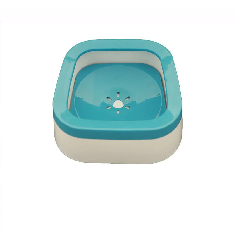 1L Dog pet Floating ABS Plastic Drinking Water Bowl Non-Wetting Mouth Cat Bowl Without Spill Drinking Water Dispenser Dog Bowl