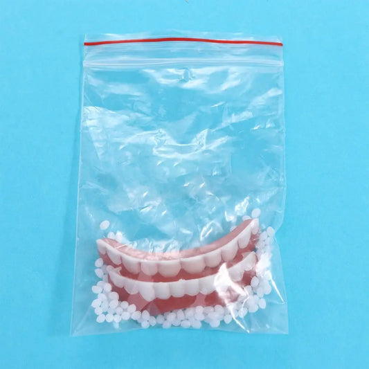 with Filling Teeth Glue False Teeth Smile Oral Care Teeth Braces Silicone Whitening Upper Lower Veneers Teeth Teeth Makeup