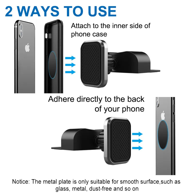 XMXCZKJ Magnet Car CD Slot Mount Cell Phone Holder Support For iPhone X Xiaomi GPS Mobile Phone Accessories Magnet Stand in Car