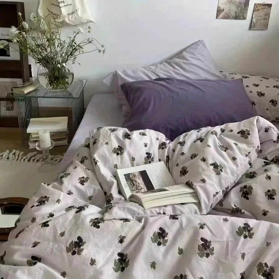 Style Bedding Set Boys Girls Twin Queen Size Duvet Cover Flat Sheet Pillowcase Bed Linen Kids Adult Fashion Home Textile