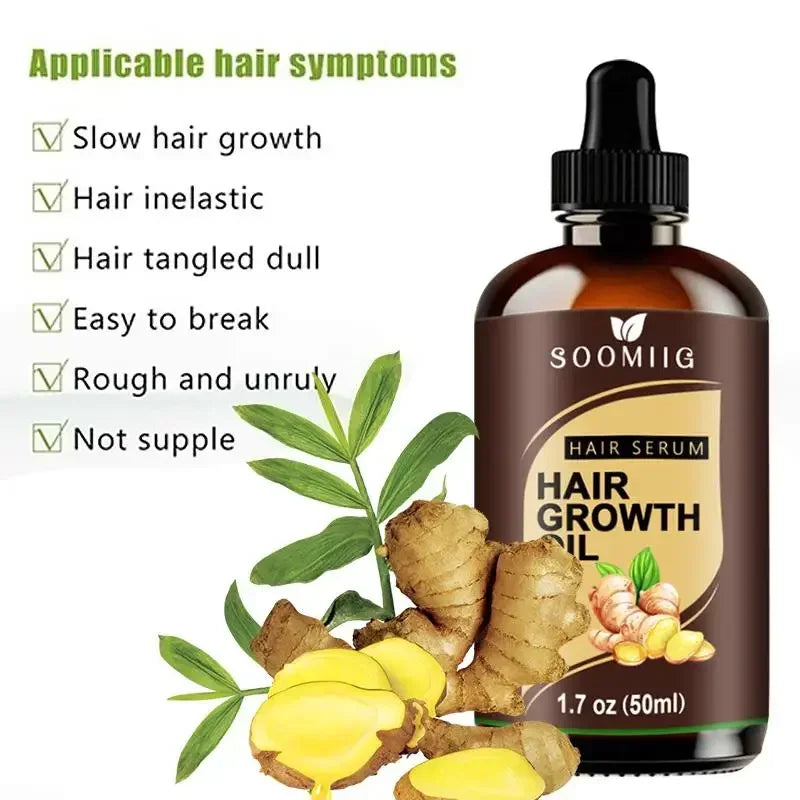 Powerful Hair Growth Oil Prevent Hair Loss Products Essence Liquid Treatment For Men And Women Repair Shampoo Hair Care 50ml