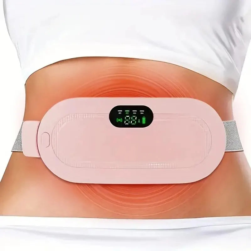 Waist Heating Pad Rapid Hot and Vibration Massager For Boby Soft and Warm Abdominal Belt for Women