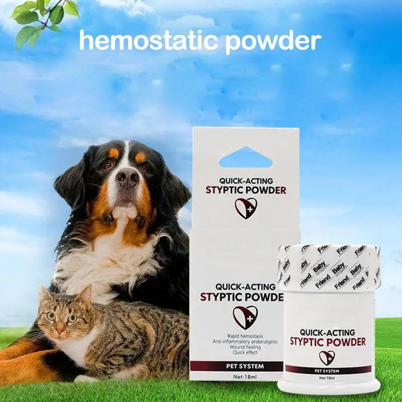 Ml Styptic Powder For Dogs Cats Nail Care Styptic Powder For Stopping Bleeding Skin Protector Pet Accessories Spullies 4