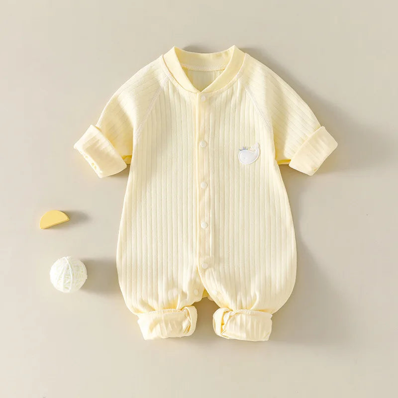 Newborn Baby Clothes Baby Romper 100% Cotton Long Sleeve One Piece Outfit Baby Boy Girl Bodysuit 5-day Shipping Baby Clothes