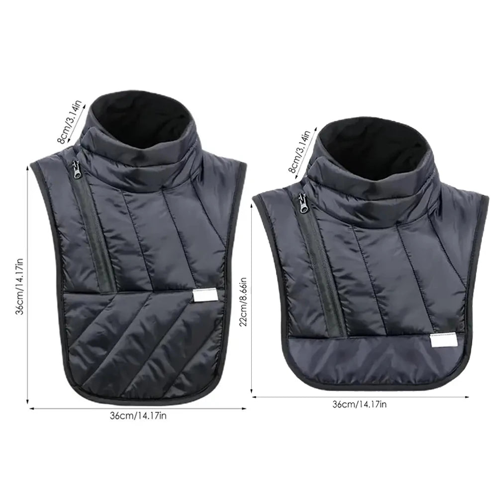 Winter Warm Motorcycle Neck Gaiter Protective Scarf Windproof Ski Motorbike Neck Cloak for Outdoor Cycling Riding Equipment