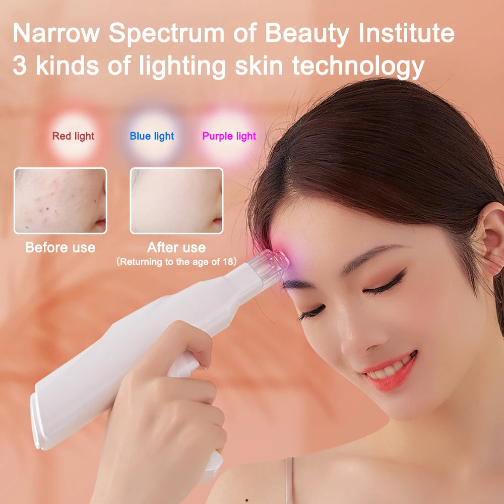 3 Modes Skin Care Massager for Face Mouisture Replenishment Skincare Tightening Rejuvenation Facial Lifting Nanometer Machine