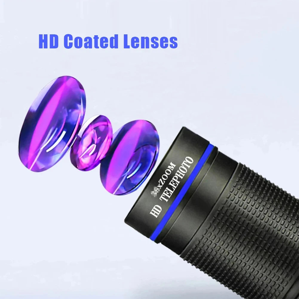 High Power Phone Camera Lens 36X HD zoom camera for iphone Universal lens for cell camera Mobile phone Telescope accessory