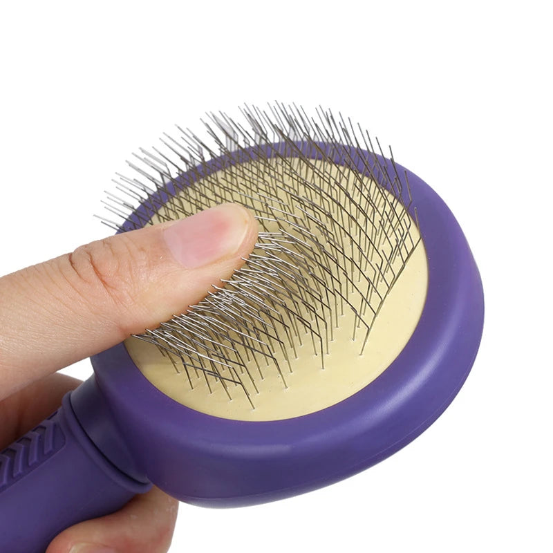 Steel Needle Combs Grooming and Care Cat Comb Pet Hair Remover Dog Brush Dog Grooming Dog Slicker Brush Cat Hair Remover for Dog