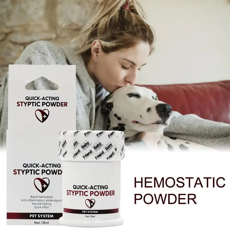 Ml Styptic Powder For Dogs Cats Nail Care Styptic Powder For Stopping Bleeding Skin Protector Pet Accessories Spullies 4