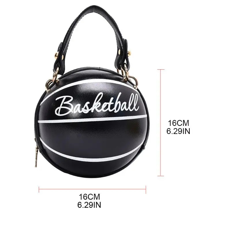 2023 New Network Red Personality Fun Pink Ins Versatile Chain Football Basketball Shoulder Bag