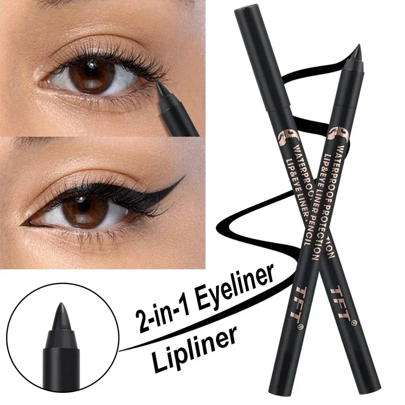 Black Long Lasting Eye Liner Pencil Waterproof Concealer Gel Pen Smudge-Proof Sweat-proof Eyeliner Women Cosmetics Beauty Makeup