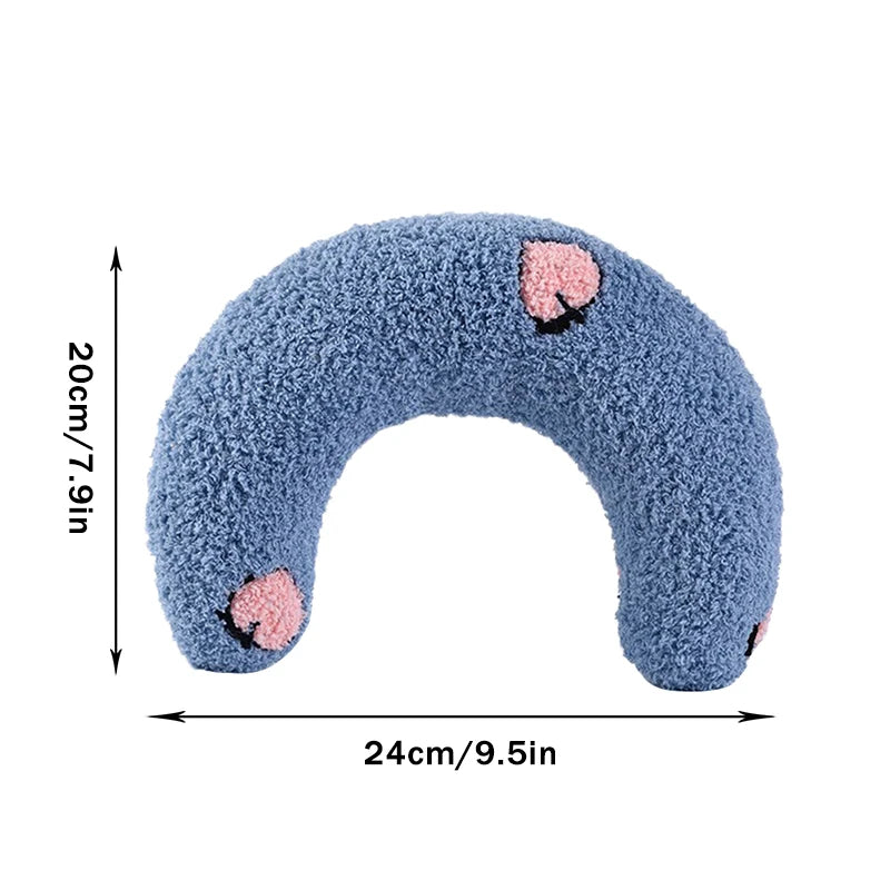 1Pcs Trendy Personalized Cat Dog Sleeping Pet U-Shaped Pillow Neck Protector Kitten Headrest（There Are 4 Colors To Choose From）