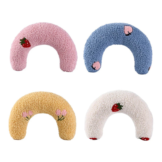 1Pcs Trendy Personalized Cat Dog Sleeping Pet U-Shaped Pillow Neck Protector Kitten Headrest（There Are 4 Colors To Choose From）